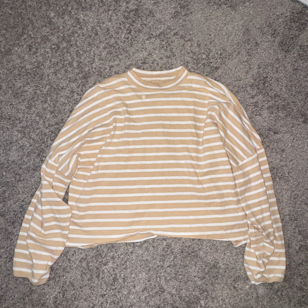 Aerie striped long sleeve tshirt
